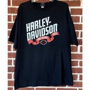 Harley-Davidson Black Kokomo, Indiana Short Sleeve T-Shirt Men’s Size XL